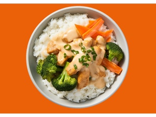 Hähnchen-Pfanne mit Kokosmilch