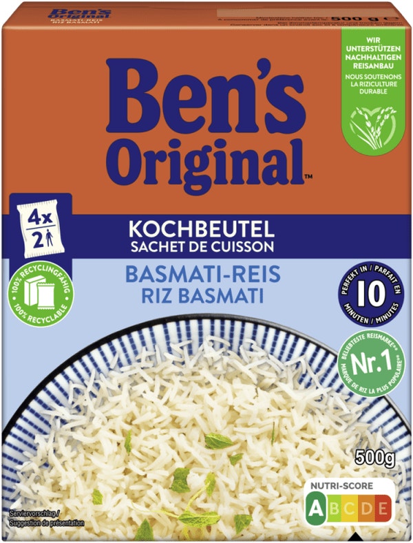 BEN'S ORIGINAL™ Kochbeutel Basmati 500g