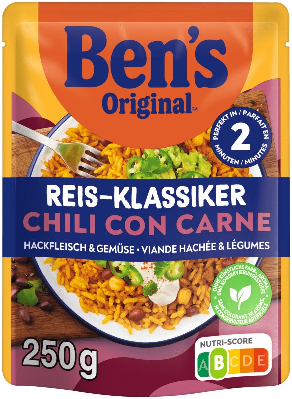 BEN´S ORIGINAL™ Reisgerichte Chili con Carne 250g