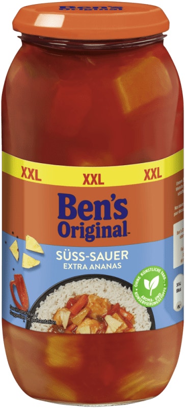 BEN'S ORIGINAL™ Sauce Süss-Sauer Ananas 675g