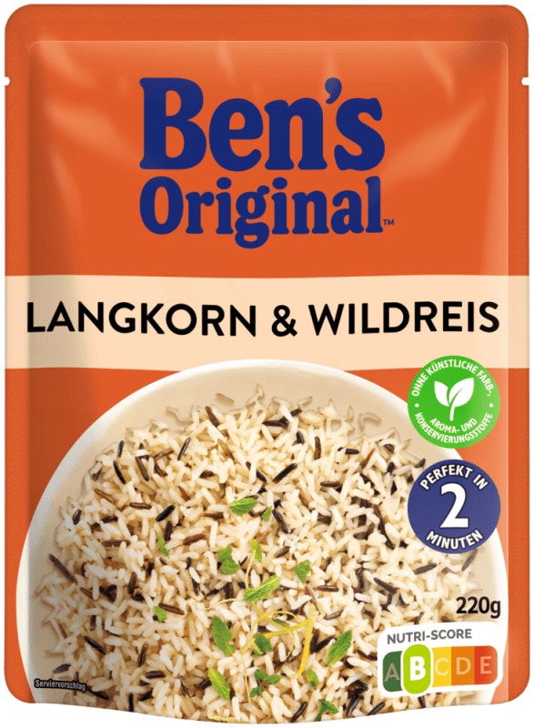 BEN´S ORIGINAL™ Express Langkorn- und Wildreis 220g
