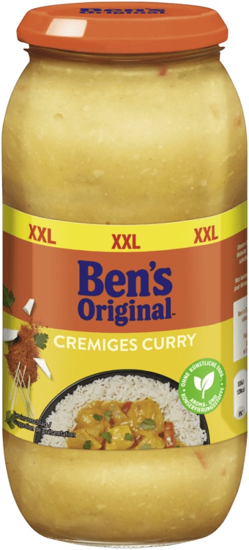 BEN'S ORIGINAL™ Sauce Cremiges Curry 665g