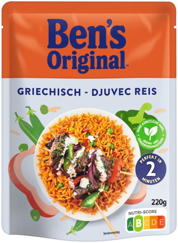 BEN´S ORIGINAL™ Express-Reis Griechisch - Djuvec Reis 220g