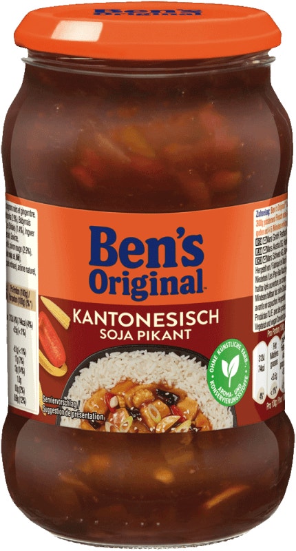 BEN'S ORIGINAL™ Sauce Kantonesisch Soja Pikant 400g