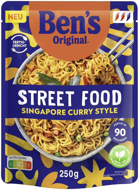 BEN'S ORIGINAL™ Streetfood Singapore Curry Style