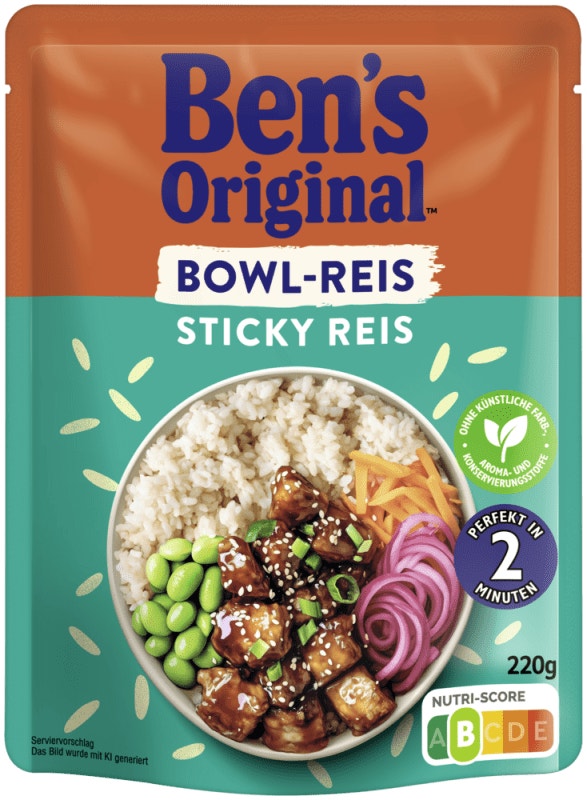 BEN'S ORIGINAL™ Express Sticky Bowl-Reis 220g