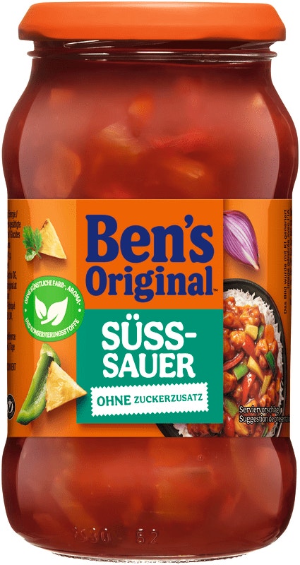 BEN'S ORIGINAL™ Sauce Süss-Sauer ohne Zuckerzusatz 395g