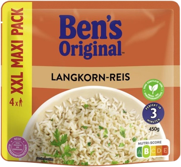 BEN'S ORIGINAL™ Express XXL Maxi Pack Langkornreis 450g
