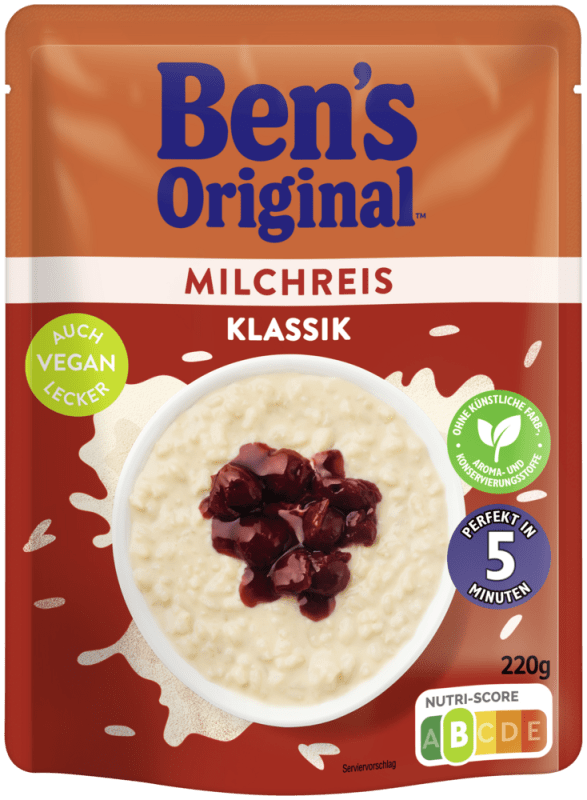Schnell und einfach: Milchreis Klassik | Ben’s Original™